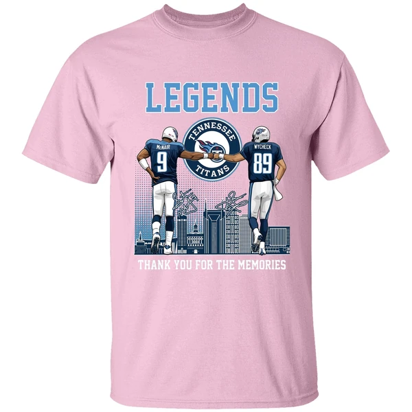 Legends Steve Mcnair And Frank Wycheck Tennessee Titans Shirt - Image 3