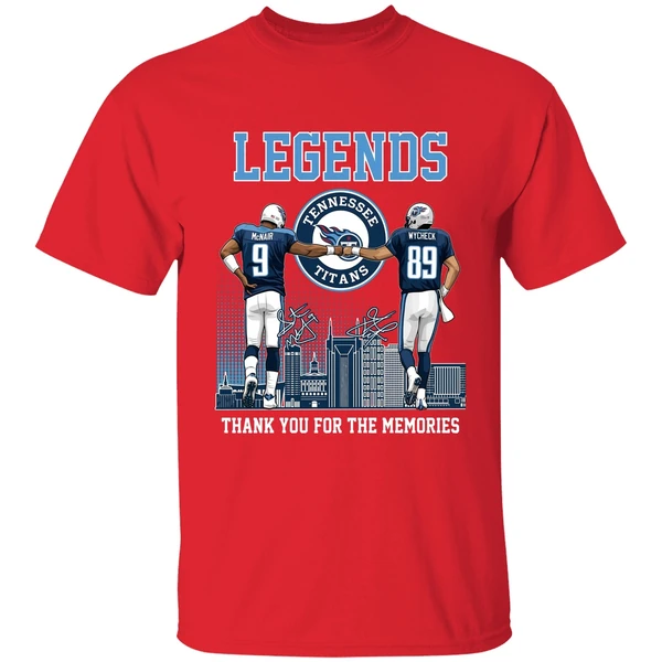 Legends Steve Mcnair And Frank Wycheck Tennessee Titans Shirt - Image 7