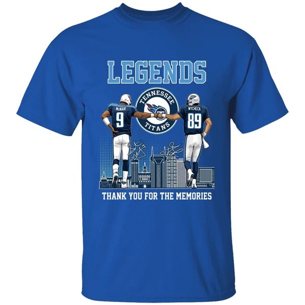 Legends Steve Mcnair And Frank Wycheck Tennessee Titans Shirt - Image 8