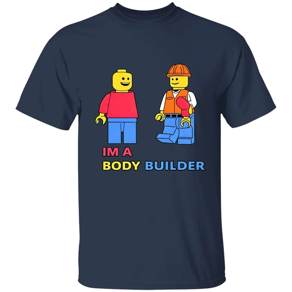 Lego Im A Body Builder 2023 Shirt - Image 4