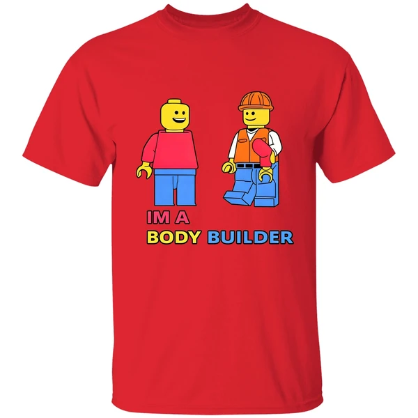 Lego Im A Body Builder 2023 Shirt - Image 6