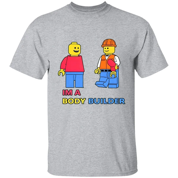 Lego Im A Body Builder 2023 Shirt - Image 8
