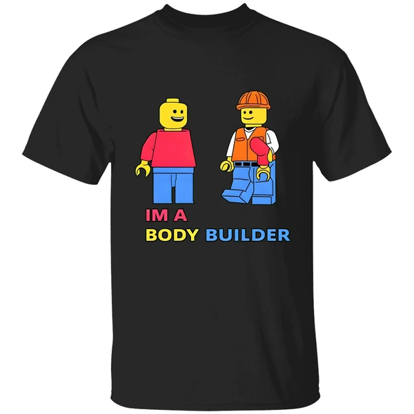 Lego Im A Body Builder 2023 Shirt - Image 9