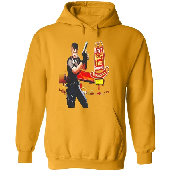Leon S Kennedy Arbys Roast Beef Sandwich Is Delicious Hoodie