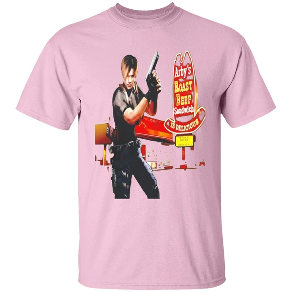 Leon S Kennedy Arbys Roast Beef Sandwich Is Delicious Shirt - Image 3