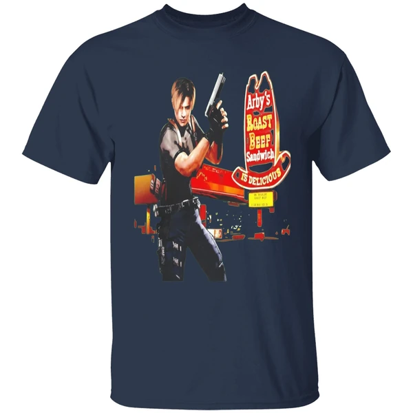 Leon S Kennedy Arbys Roast Beef Sandwich Is Delicious Shirt - Image 5