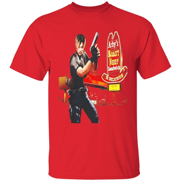 Leon S Kennedy Arbys Roast Beef Sandwich Is Delicious Shirt - Image 7