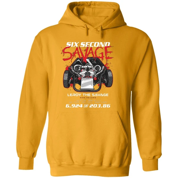 Leroy 6 Second Savege New Record Hoodie
