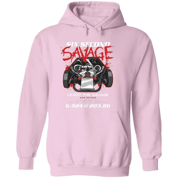 Leroy 6 Second Savege New Record Hoodie - Image 5