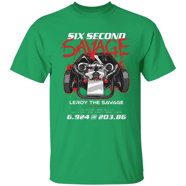 Leroy 6 Second Savege New Record Shirt - Image 2