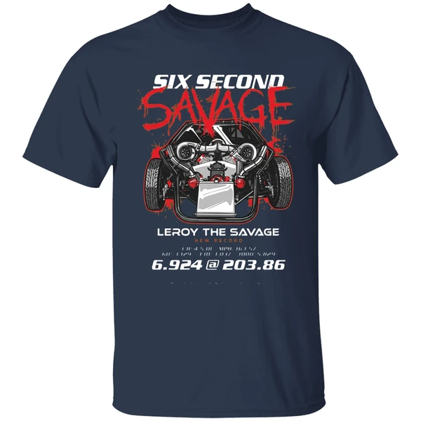 Leroy 6 Second Savege New Record Shirt - Image 5