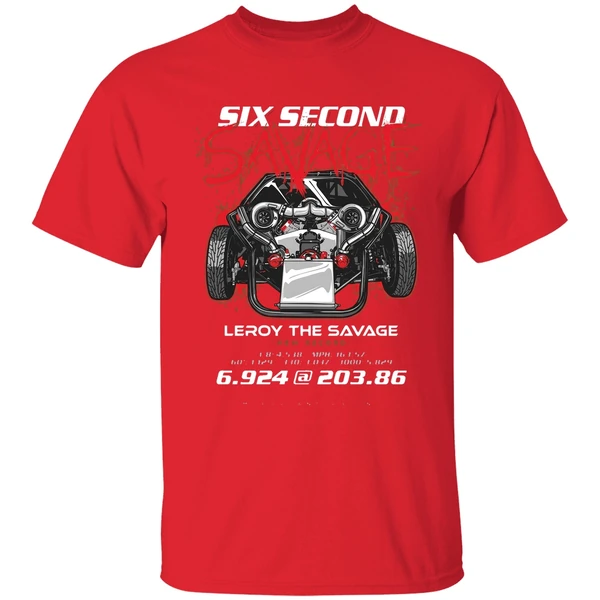 Leroy 6 Second Savege New Record Shirt - Image 7