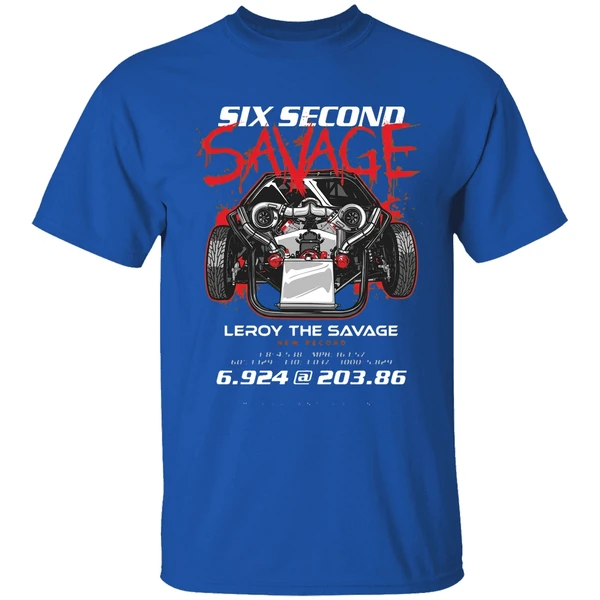 Leroy 6 Second Savege New Record Shirt - Image 8