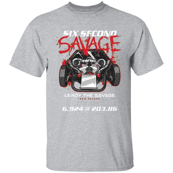 Leroy 6 Second Savege New Record Shirt - Image 9