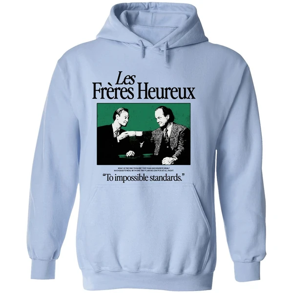 Les Freres Heureux To Impossible Standards Hoodie - Image 4