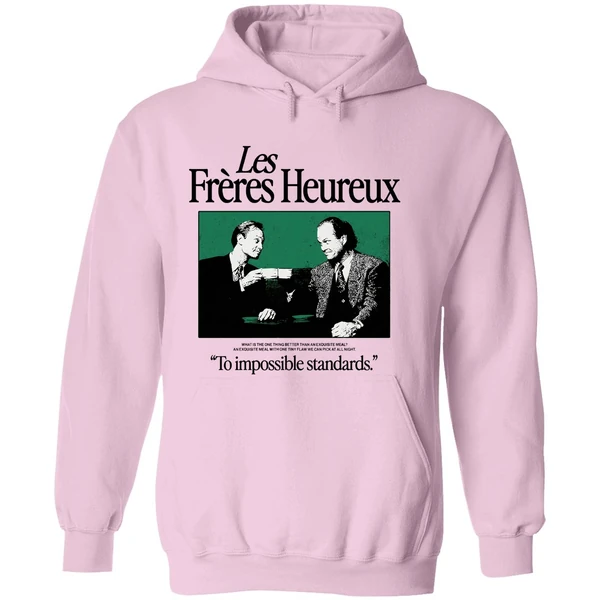 Les Freres Heureux To Impossible Standards Hoodie - Image 5