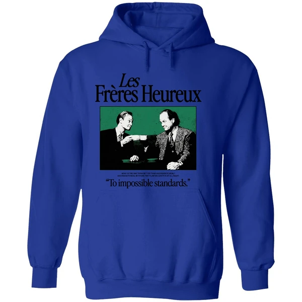 Les Freres Heureux To Impossible Standards Hoodie - Image 7