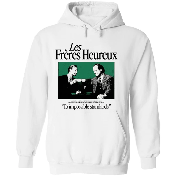 Les Freres Heureux To Impossible Standards Hoodie - Image 8