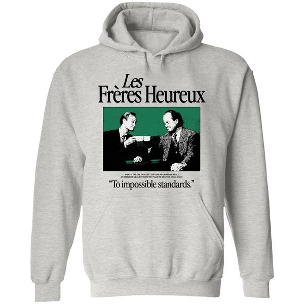 Les Freres Heureux To Impossible Standards Hoodie - Image 9