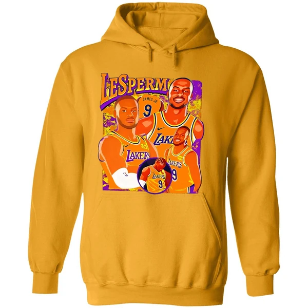 Lesperm James Bronny James Los Angeles Lakers Hoodie