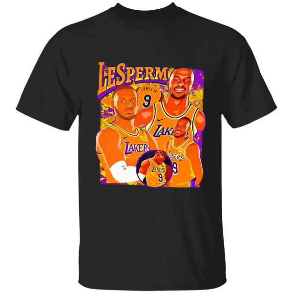 Lesperm James Bronny James Los Angeles Lakers Shirt
