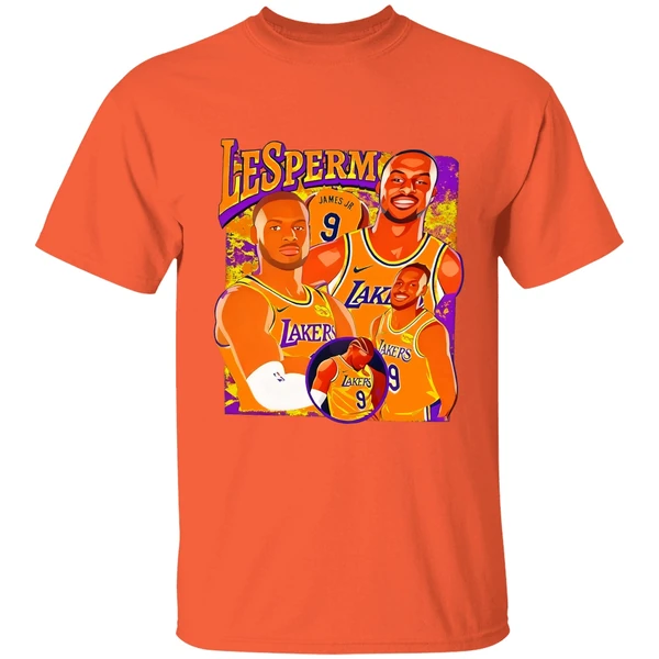 Lesperm James Bronny James Los Angeles Lakers Shirt - Image 6