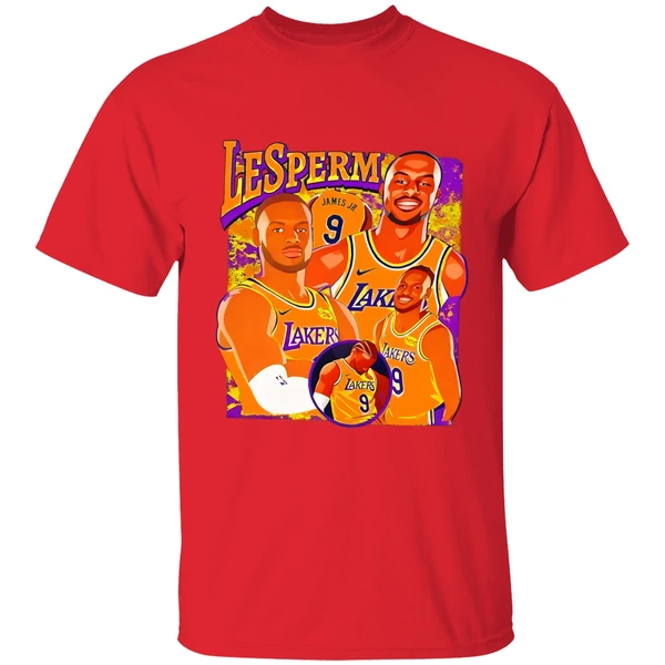 Lesperm James Bronny James Los Angeles Lakers Shirt - Image 7