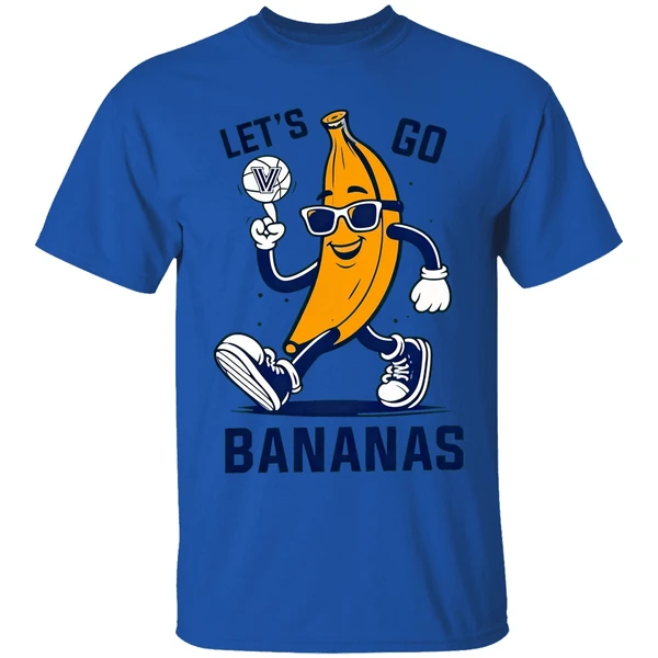 Lets Go Bananas Villanova Athletics Shirt - Image 5