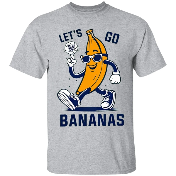 Lets Go Bananas Villanova Athletics Shirt - Image 6