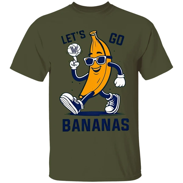 Lets Go Bananas Villanova Athletics Shirt - Image 9