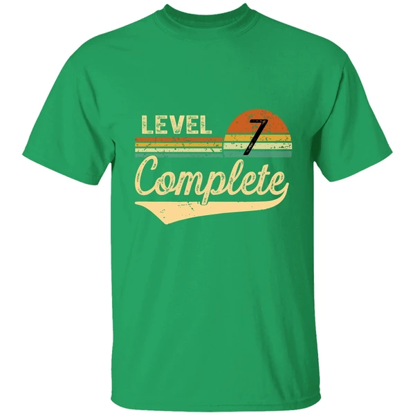 Level 7 Complete 7 Years Wedding Anniversary Gift Him Her Shirt