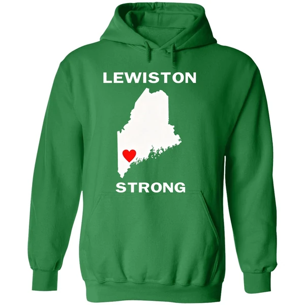 Lewiston Strong Support Victims And Families In Lewiston Maine Hoodie - Image 2