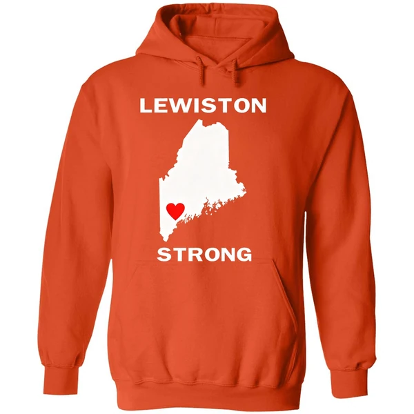 Lewiston Strong Support Victims And Families In Lewiston Maine Hoodie - Image 6