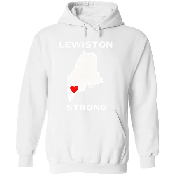 Lewiston Strong Support Victims And Families In Lewiston Maine Hoodie - Image 8