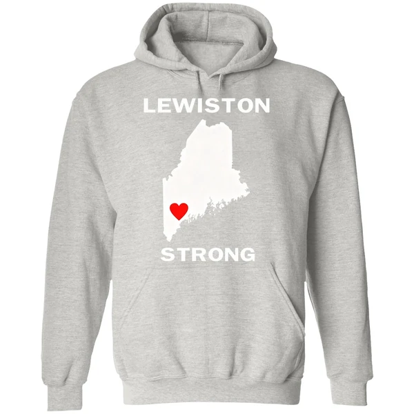 Lewiston Strong Support Victims And Families In Lewiston Maine Hoodie - Image 9