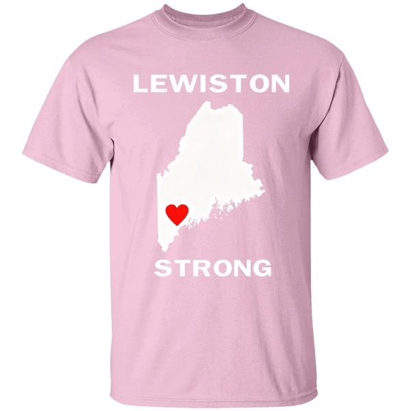 lewiston strong support victims and families in lewiston maine shirt lightpink