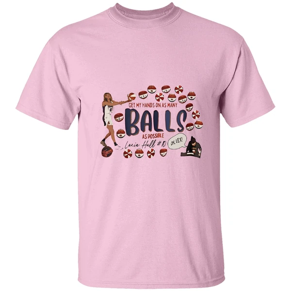 Lexie Hull Get My Hands On As Many Balls Shirt - Image 2