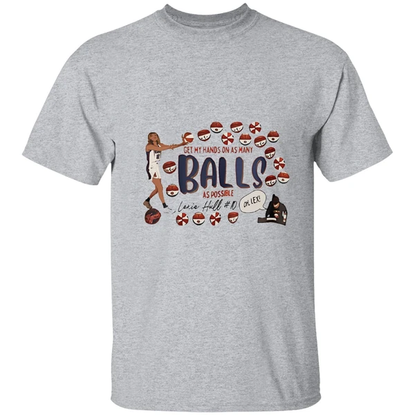 Lexie Hull Get My Hands On As Many Balls Shirt - Image 6