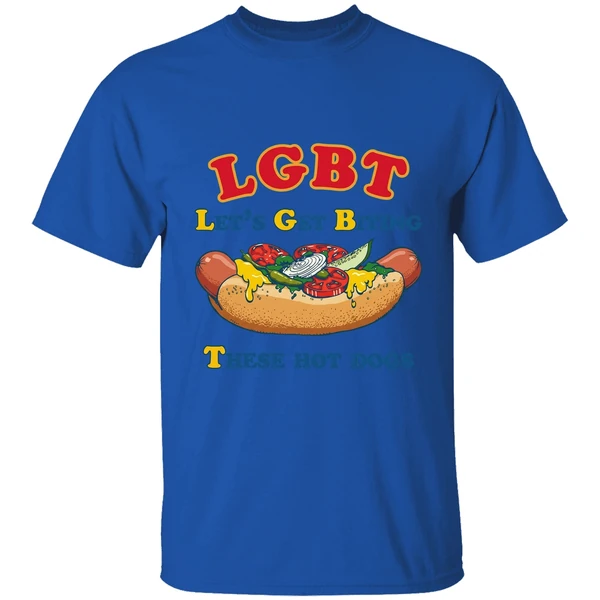 Lgbt Lets Get Biting These Hot Dogs Shirt - Image 5