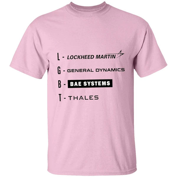 Lgbt Lockheed Martin General Dynamics Bae Systems Thales Shirt - Image 2