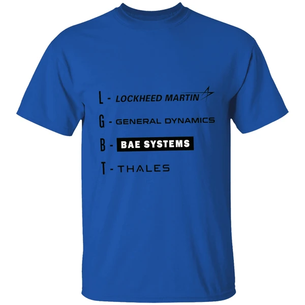 Lgbt Lockheed Martin General Dynamics Bae Systems Thales Shirt - Image 5