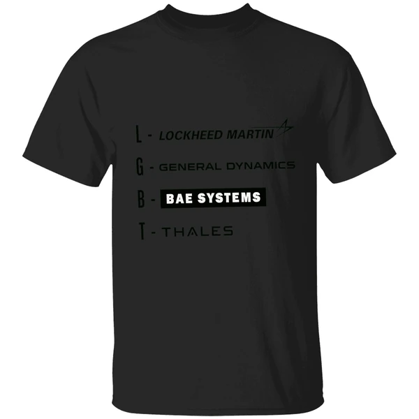 Lgbt Lockheed Martin General Dynamics Bae Systems Thales Shirt - Image 7