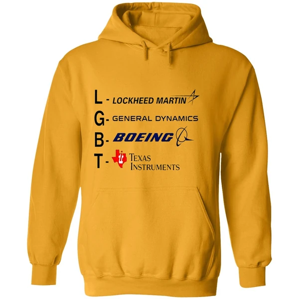 Lgbt Lockheed Martin General Dynamics Boeing Texas Instruments Hoodie
