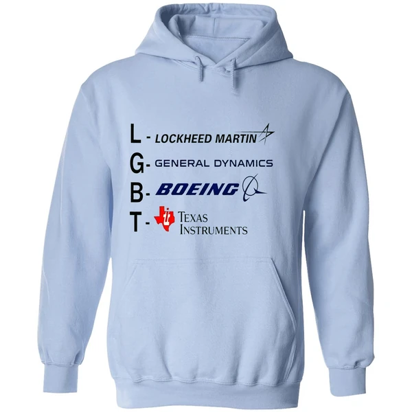 Lgbt Lockheed Martin General Dynamics Boeing Texas Instruments Hoodie - Image 4