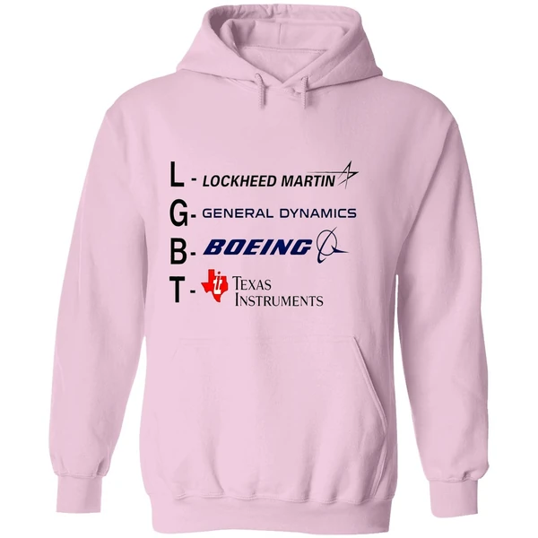Lgbt Lockheed Martin General Dynamics Boeing Texas Instruments Hoodie - Image 5