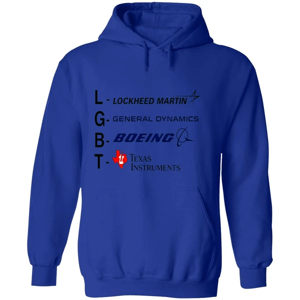 Lgbt Lockheed Martin General Dynamics Boeing Texas Instruments Hoodie - Image 7
