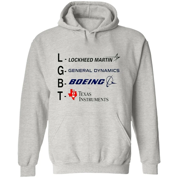 Lgbt Lockheed Martin General Dynamics Boeing Texas Instruments Hoodie - Image 9