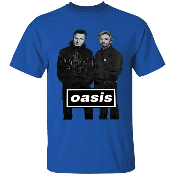 Liam Neeson And Noel Edmonds Oasis Shirt - Image 5