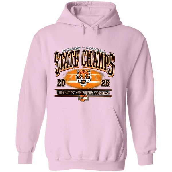 Liberty Center Tigers 2025 Ohsaa Football Division 5 State Champions Hoodie - Image 5