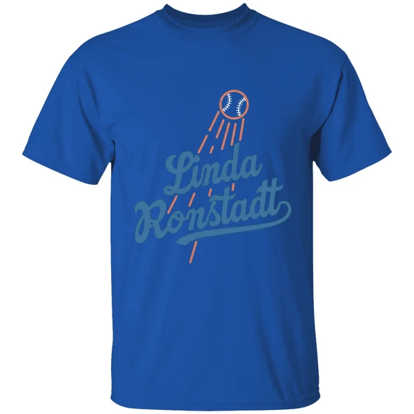 linda ronstadt los angeles dodgers queen of la shirt royalblue